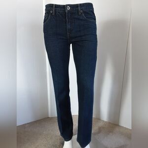 LUCKY BRAND Billy Straight Leg Dark Wash Junior Jeans Sz 16